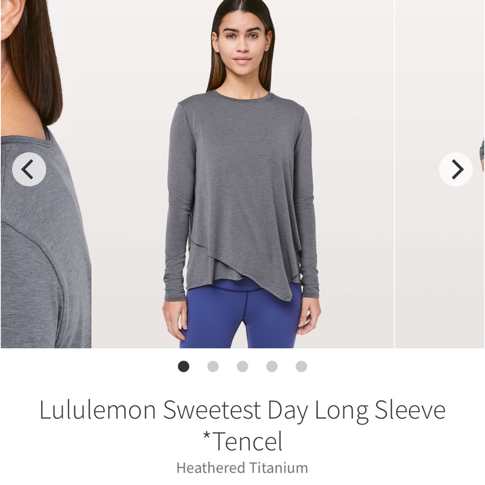 Lululemon Sweetest Day Long Sleeve *Tencel